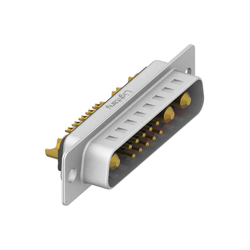 13W3公短體焊線/光孔/大電流40A