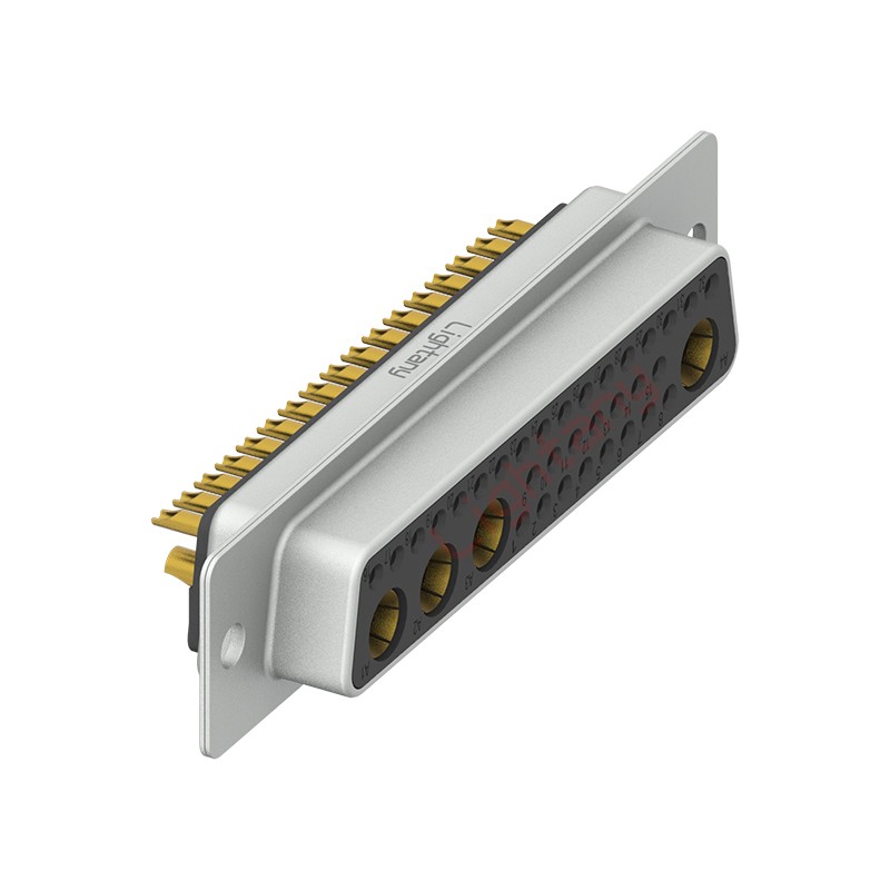 36W4母短體焊線/光孔/大電流10A