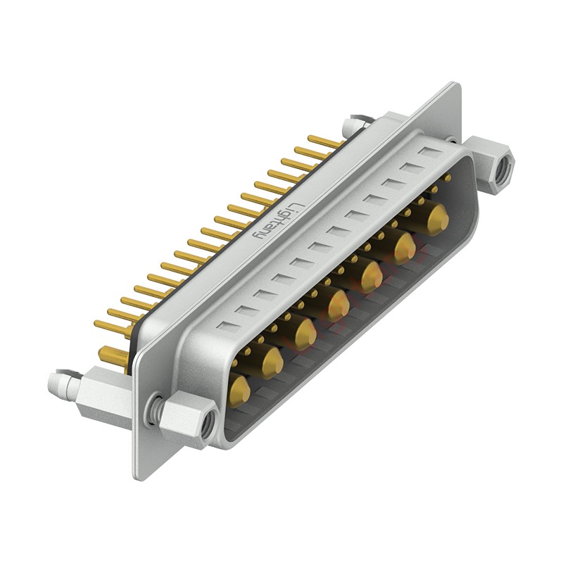 24W7公PCB直插板/鉚魚叉7.0/大電流10A