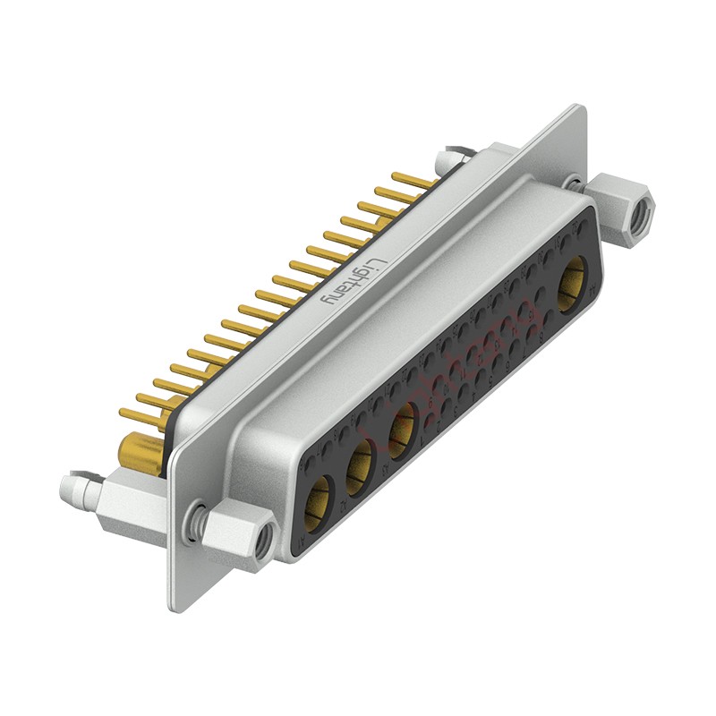 36W4母PCB直插板/鉚魚(yú)叉7.0/大電流30A