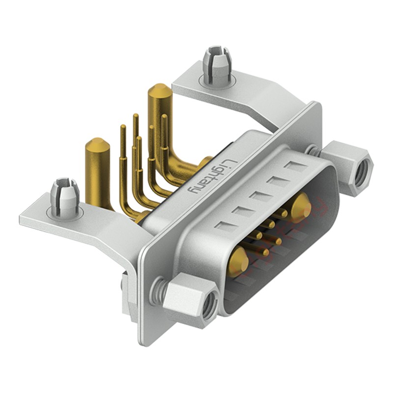 7W2公PCB彎插板/鉚支架10.8/大電流20A