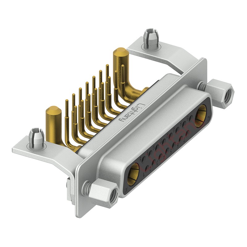 17W2母PCB彎插板/鉚支架10.8/大電流30A