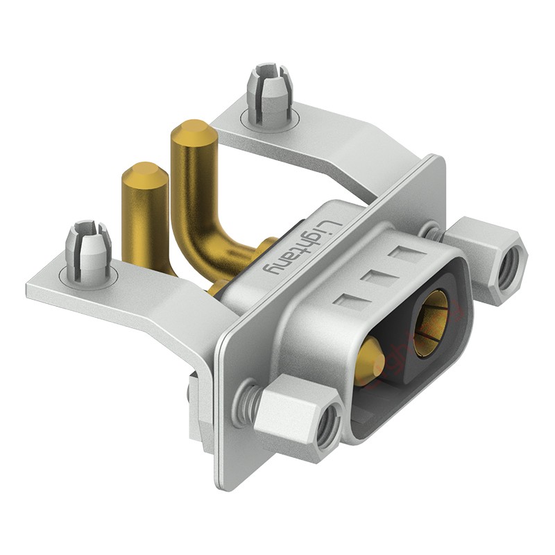 2V2公PCB彎插板/鉚支架11.6/大電流30A