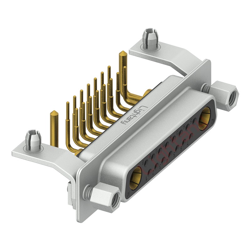 17W2母PCB彎插板/鉚支架11.6/大電流10A