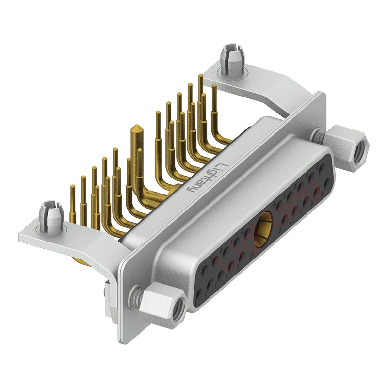 21W1母PCB彎插板/鉚支架11.6/大電流10A
