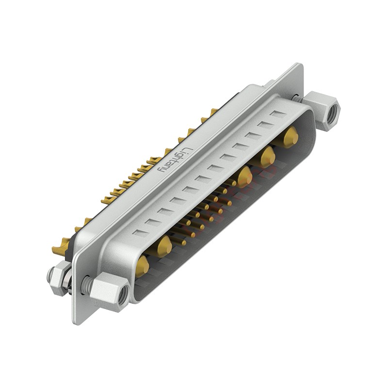 17W5公短體焊線/配螺絲螺母/大電流20A