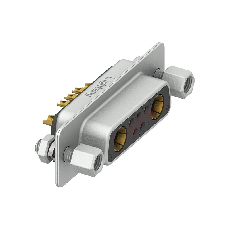 7W2母短體焊線/配螺絲螺母/大電流10A