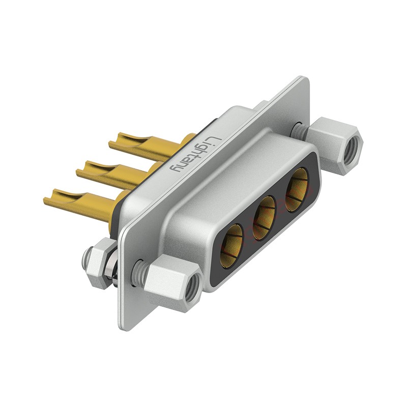 3W3母長體焊線/配螺絲螺母/大電流10A