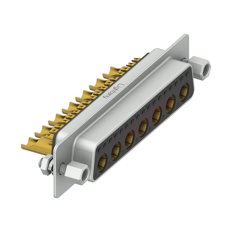 24W7母長(zhǎng)體焊線/配螺絲螺母/大電流30A