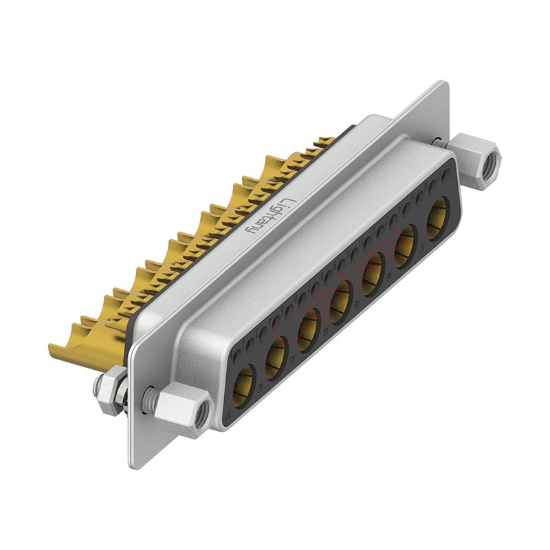 24W7母長(zhǎng)體焊線(xiàn)/配螺絲螺母/大電流40A