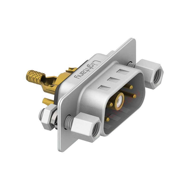 5W1公焊線式/配螺絲螺母/射頻同軸75歐姆