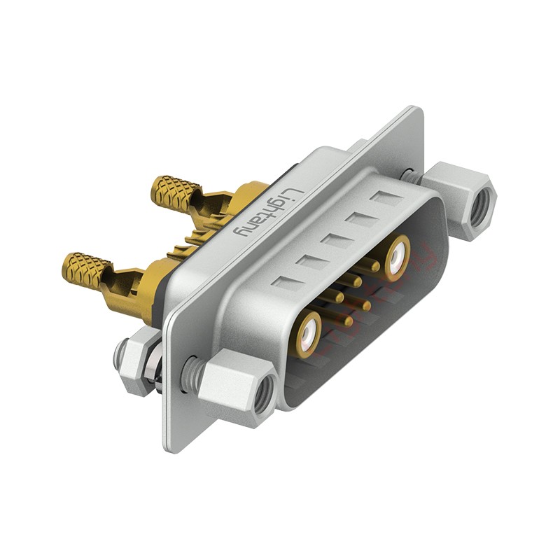 7W2公焊線式/配螺絲螺母/射頻同軸75歐姆