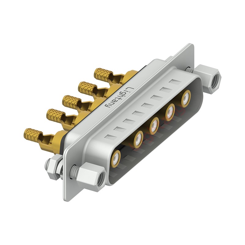 5W5公焊線式/配螺絲螺母/射頻同軸75歐姆