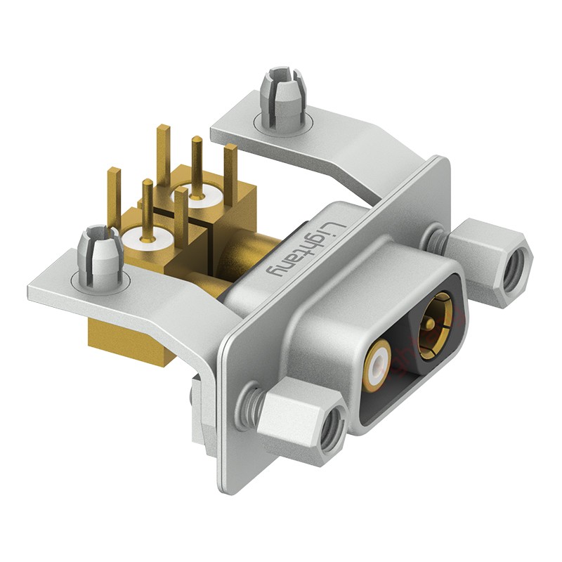 2V2母PCB彎插板/鉚支架10.8/射頻同軸50歐姆