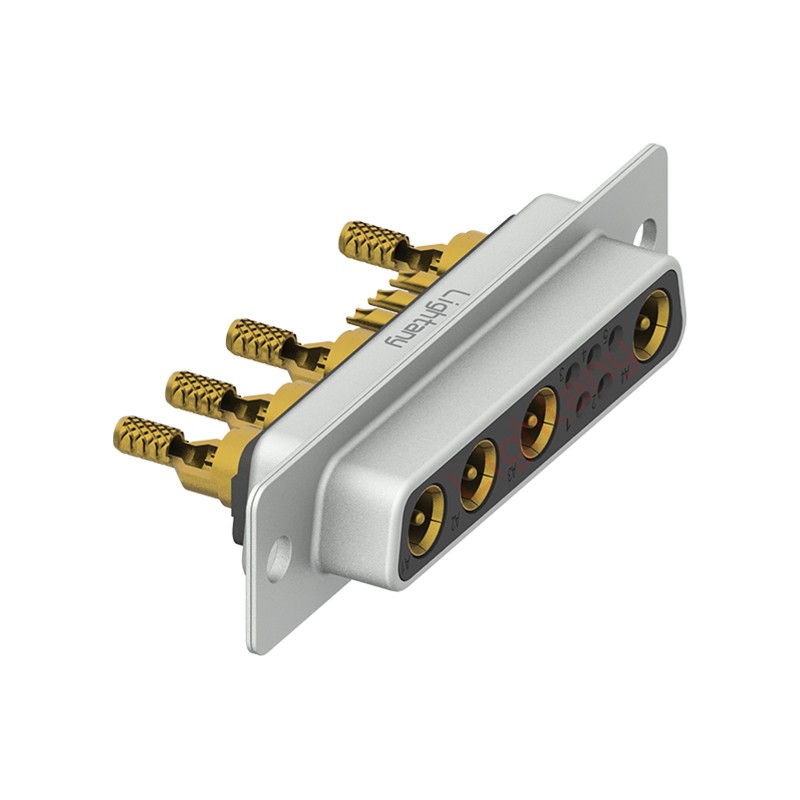 9W4母焊線式/光孔/射頻同軸75歐姆