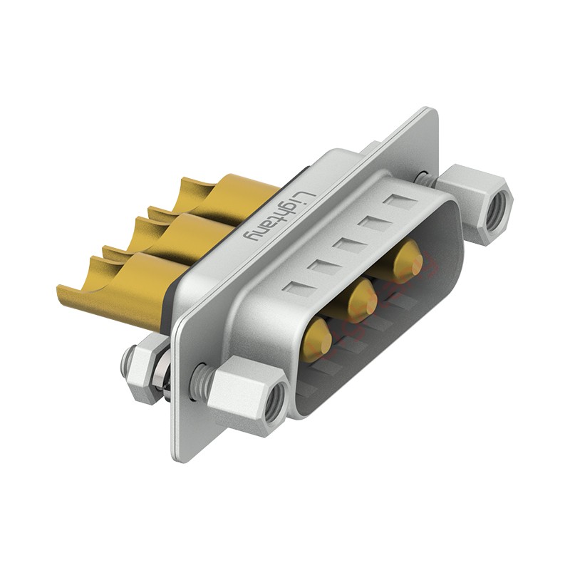 3W3公長體焊線/配螺絲螺母/大電流40A