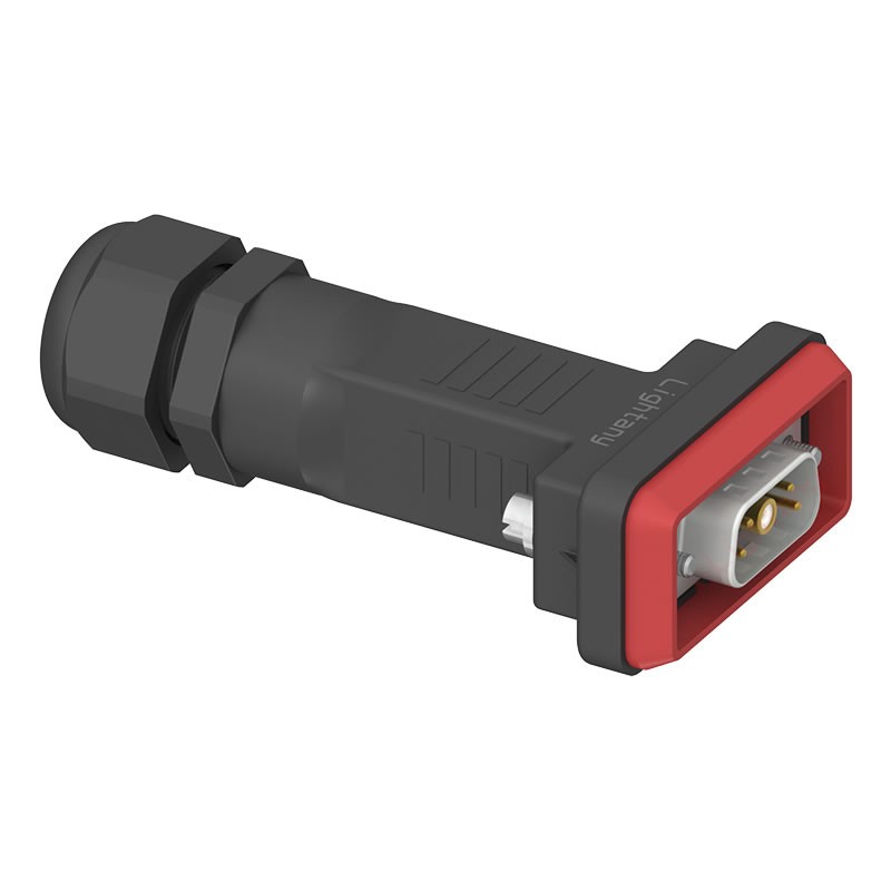 5W1公頭焊線+防水接頭/線徑5~11mm/射頻同軸50歐姆