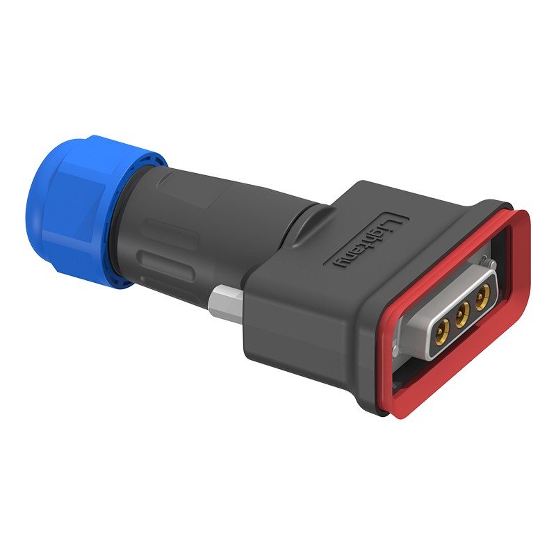 3W3母頭焊線+防水接頭/線徑5~11mm/射頻同軸75歐姆