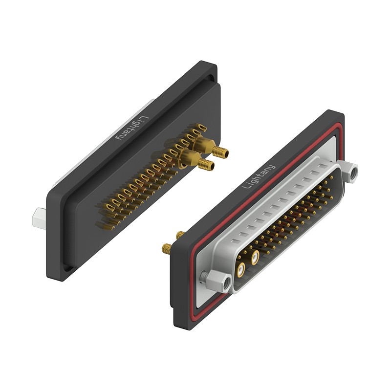 防水43W2公焊線式/鎖螺絲/射頻同軸50歐姆