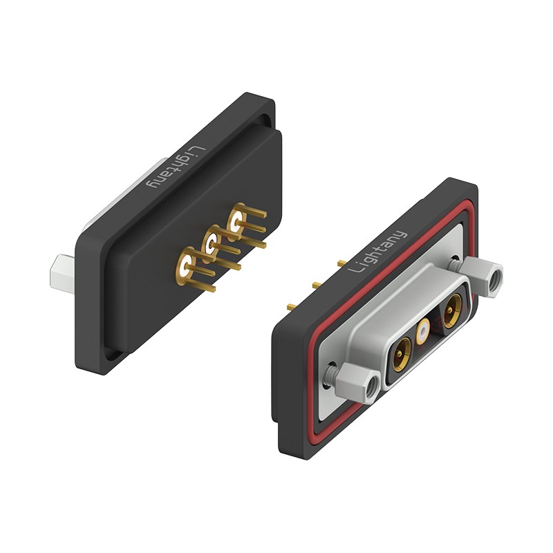 防水3V3母直插板/鎖螺絲/射頻同軸50歐姆