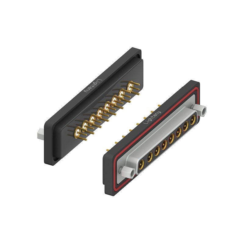 防水8W8母直插板/鎖螺絲/射頻同軸50歐姆