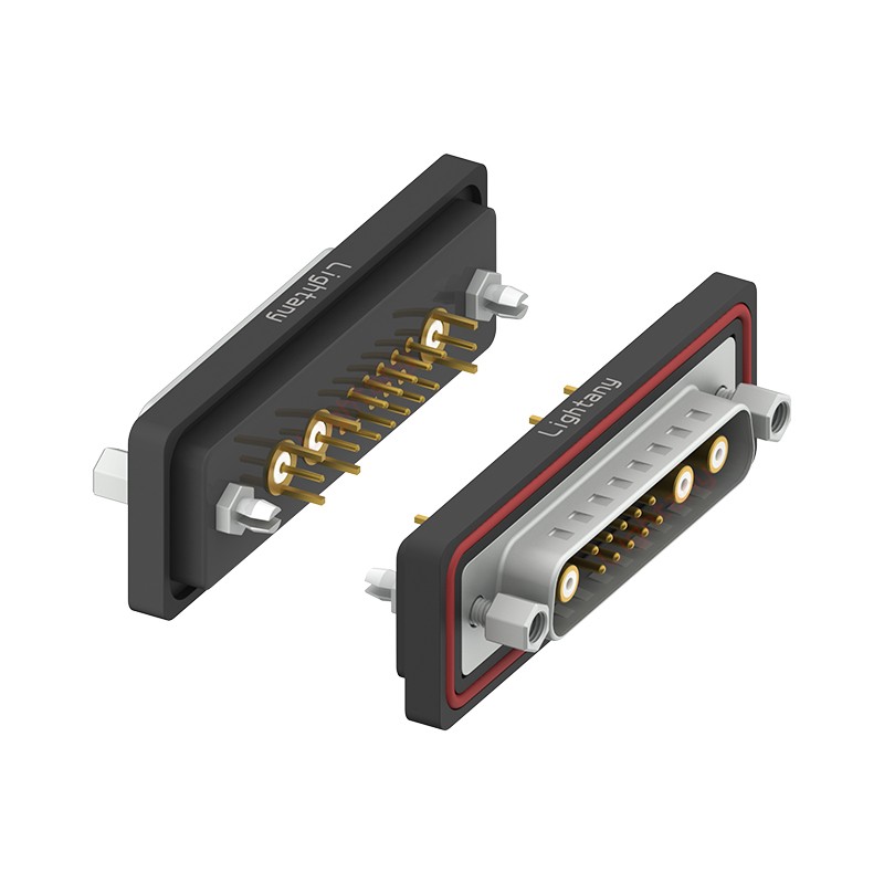 防水13W3公直插板/鉚魚叉/鎖螺絲/射頻同軸50歐姆