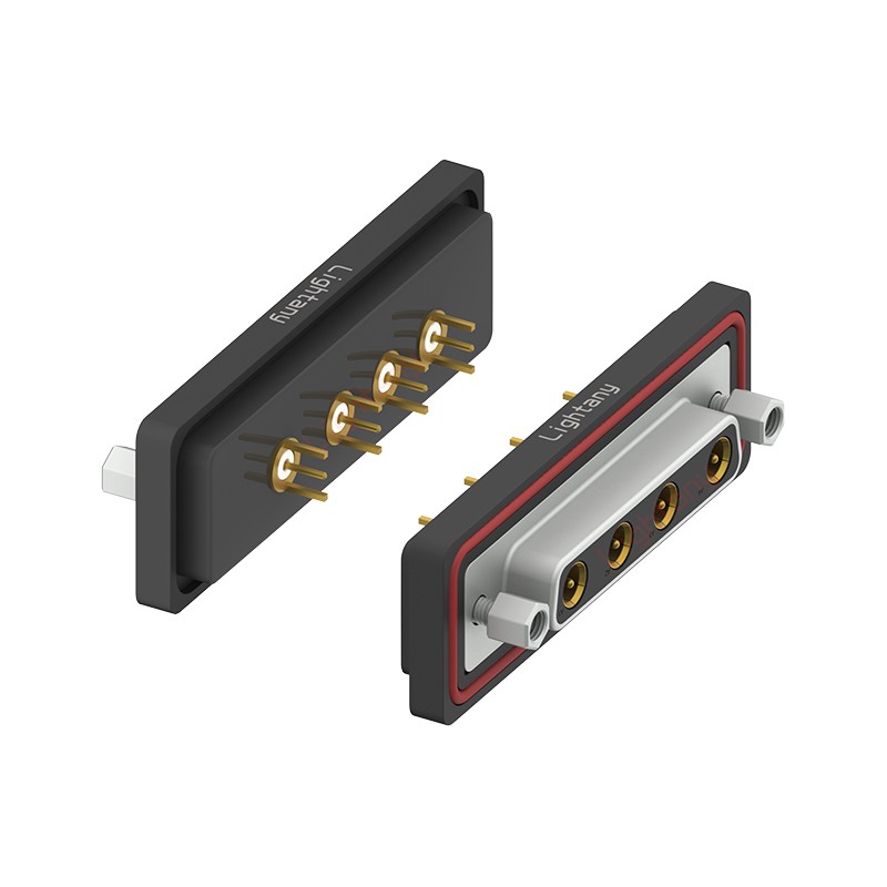 防水4W4母直插板/鉚魚叉/鎖螺絲/射頻同軸50歐姆