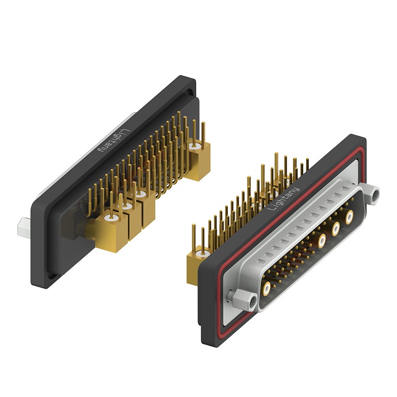 防水36W4公彎插板/鎖螺絲/射頻同軸50歐姆