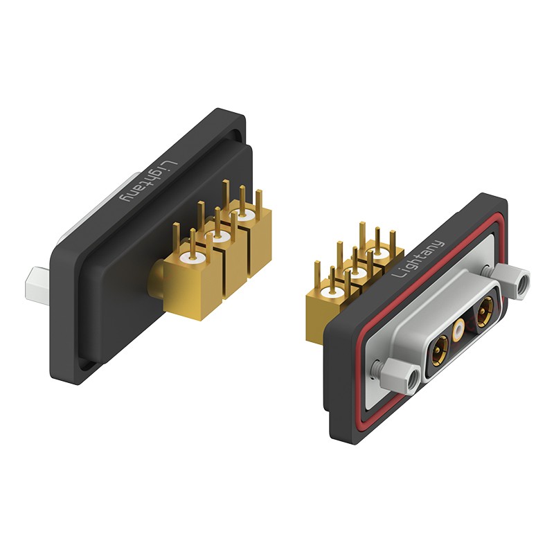 防水3V3母彎插板/鎖螺絲/射頻同軸50歐姆