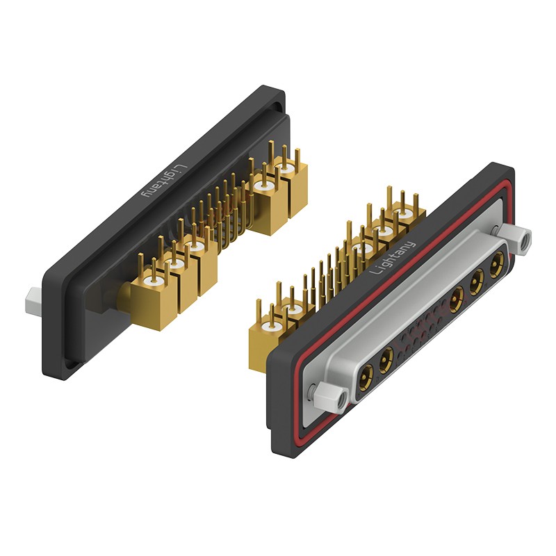 防水17W5母彎插板/鎖螺絲/射頻同軸50歐姆