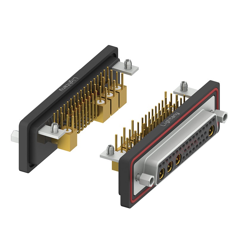 防水36W4母彎插板/鉚支架/鎖螺絲/射頻同軸50歐姆