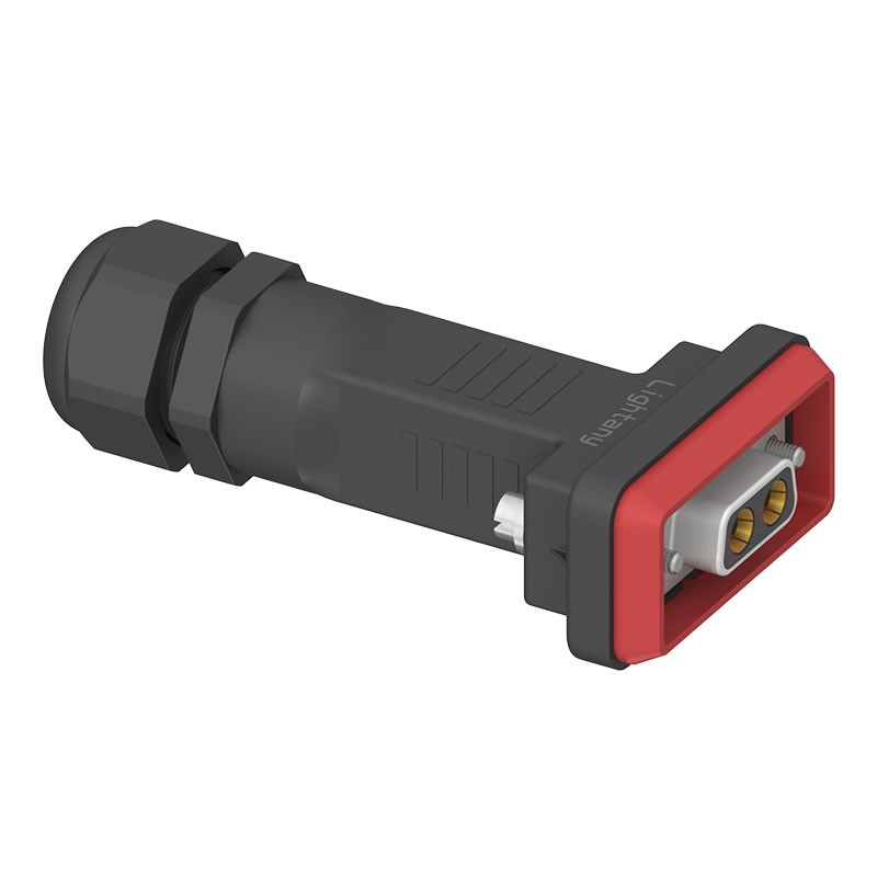 2W2母頭焊線+防水接頭/線徑10~16mm/大電流40A