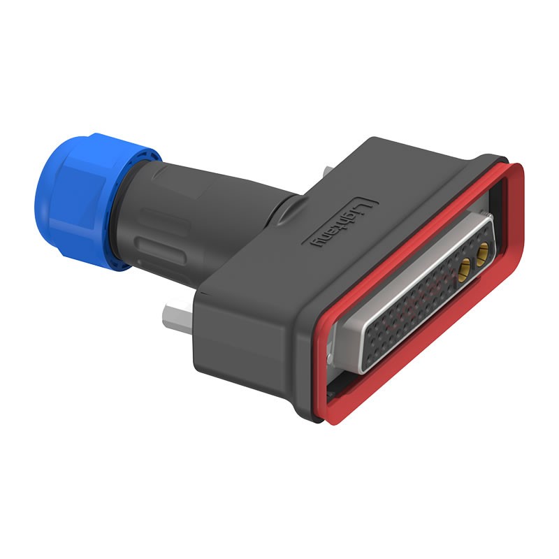 43W2母頭焊線+防水接頭/線徑5~11mm/大電流40A