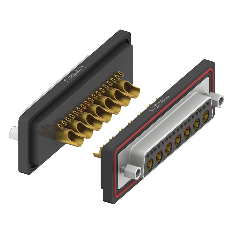 防水24W7母焊線式/鎖螺絲/大電流40A