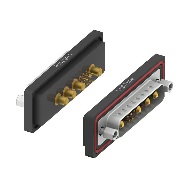 防水9W4公直插板/鎖螺絲/大電流40A