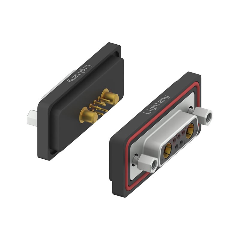 防水7W2母直插板/鎖螺絲/大電流40A