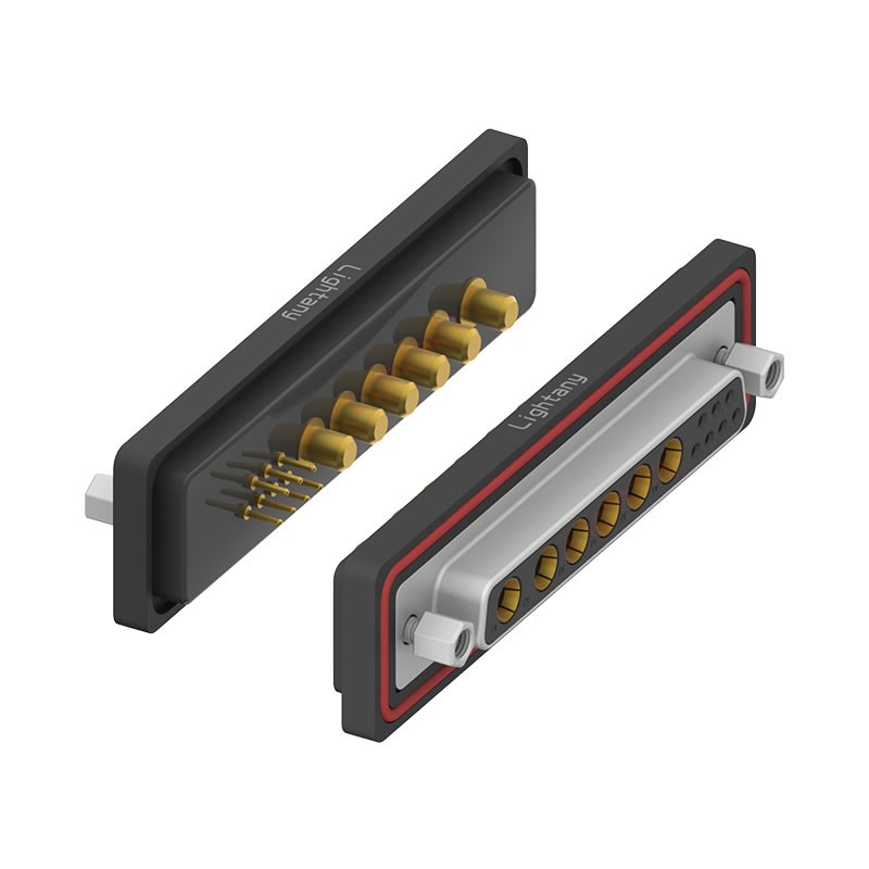 防水13W6B母直插板/鎖螺絲/大電流40A