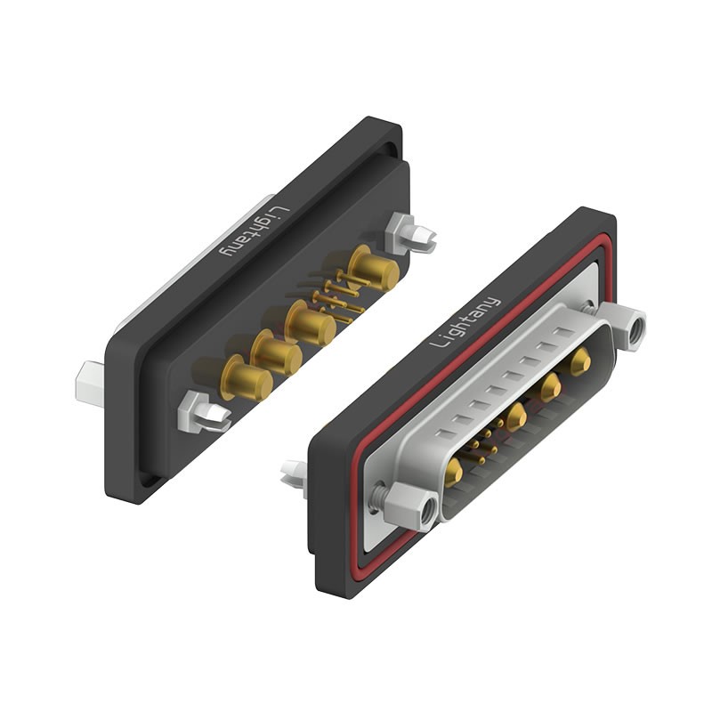 防水9W4公直插板/鉚魚叉/鎖螺絲/大電流40A