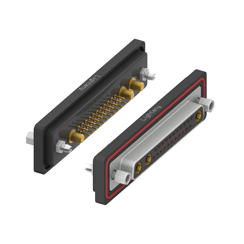 防水25W3母直插板/鉚魚叉/鎖螺絲/大電流40A