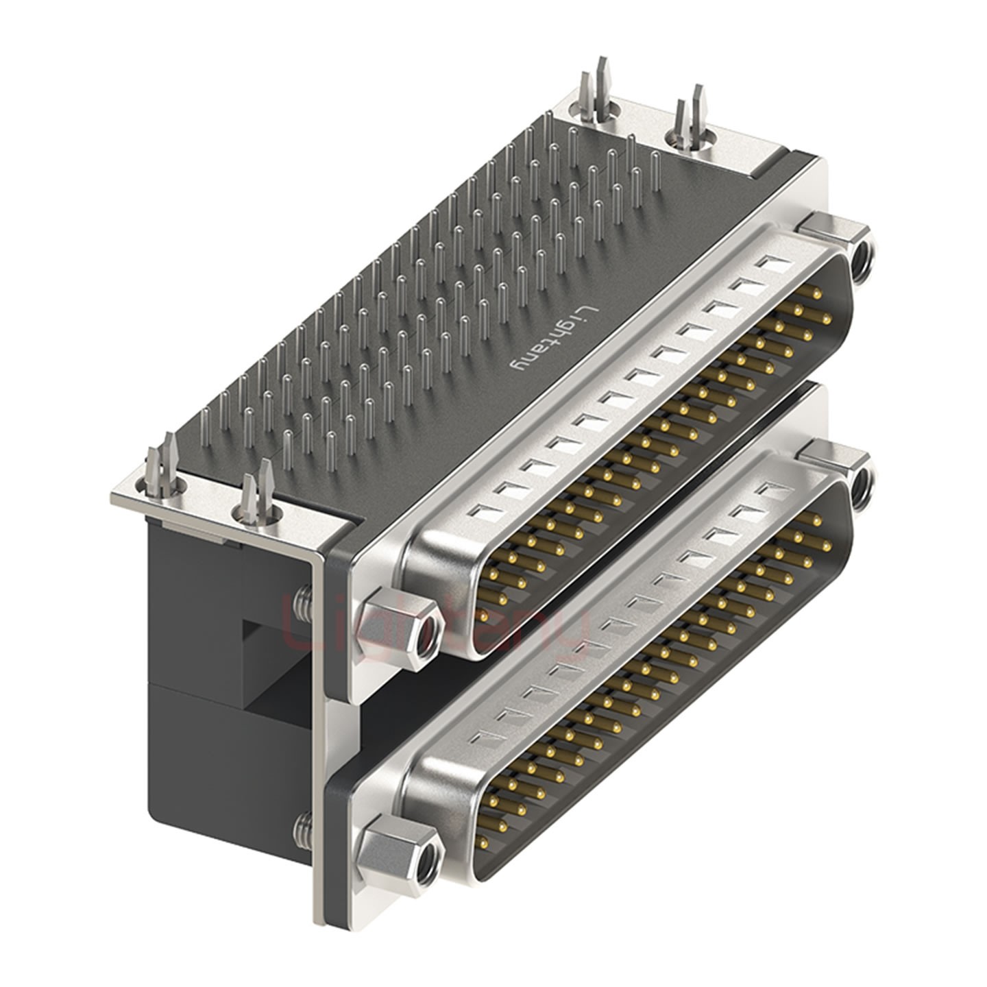 DR37公對公 間距19.05 雙胞胎沖針 D-SUB連接器