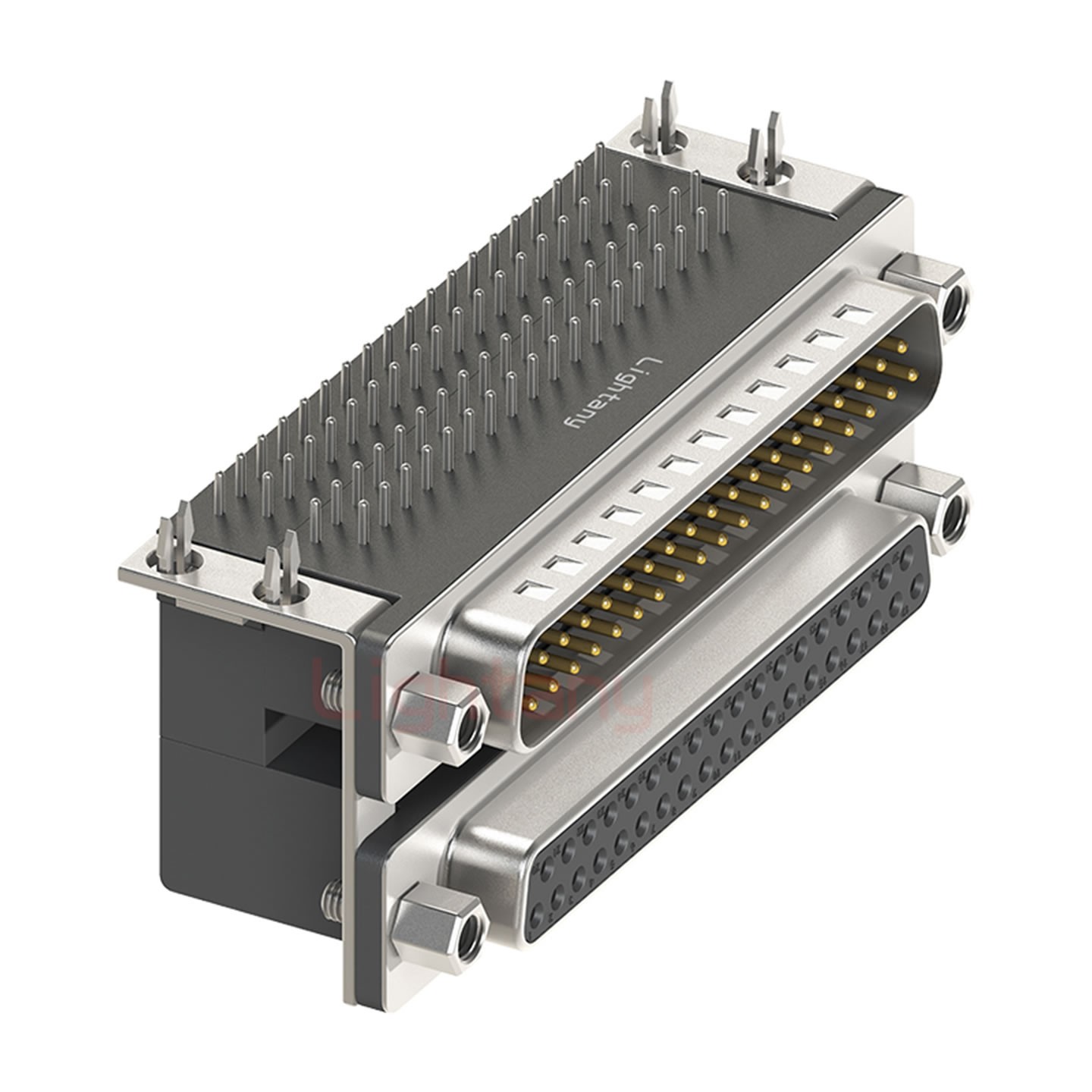 DR37上母下公 間距15.88 雙胞胎沖針 D-SUB連接器