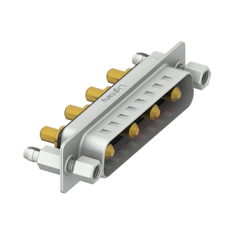 4W4公PCB直插板/鉚魚(yú)叉7.0/大電流30A