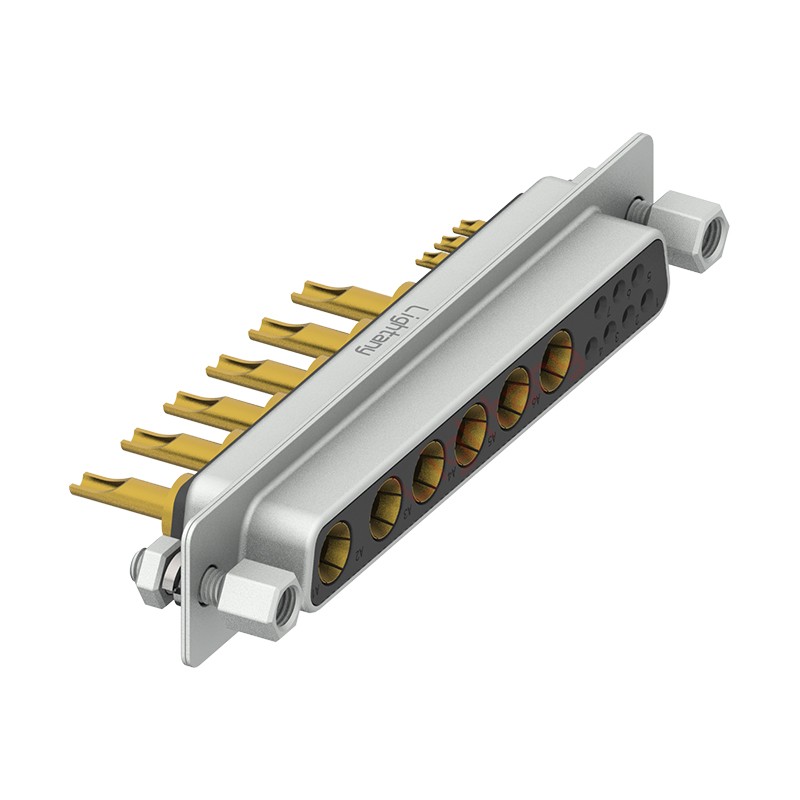 13W6B母長(zhǎng)體焊線/配螺絲螺母/大電流10A