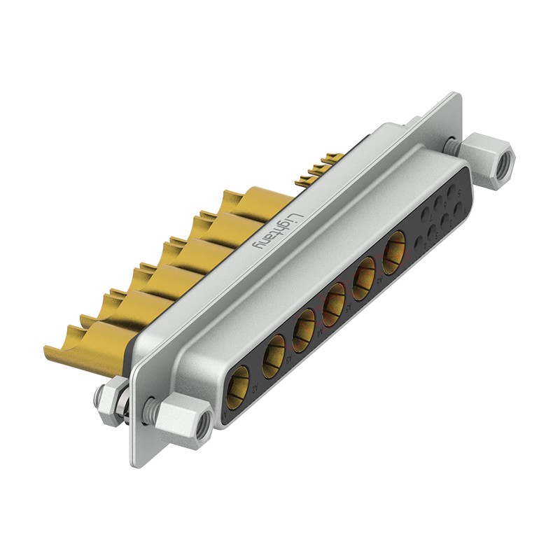 13W6B母長(zhǎng)體焊線/配螺絲螺母/大電流40A