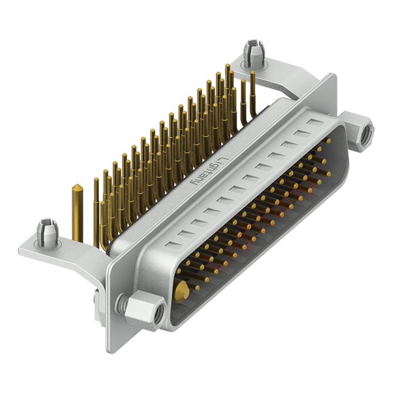 47W1公PCB彎插板/鉚支架12.2/大電流10A