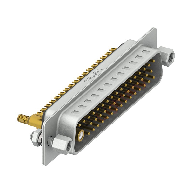 47W1公焊線式/配螺絲螺母/射頻同軸75歐姆