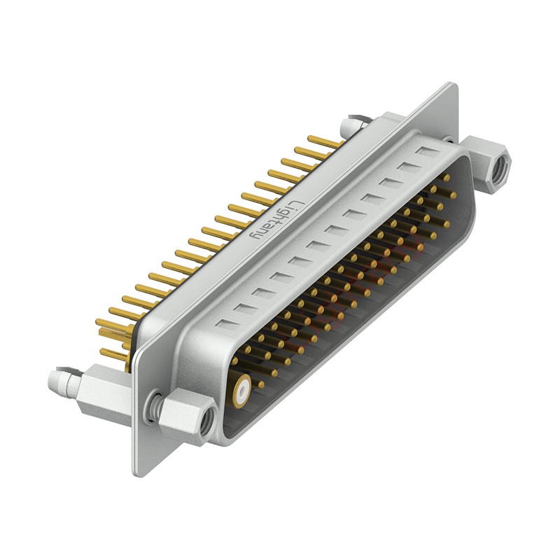 47W1公PCB直插板/鉚魚叉7.0/射頻同軸75歐姆