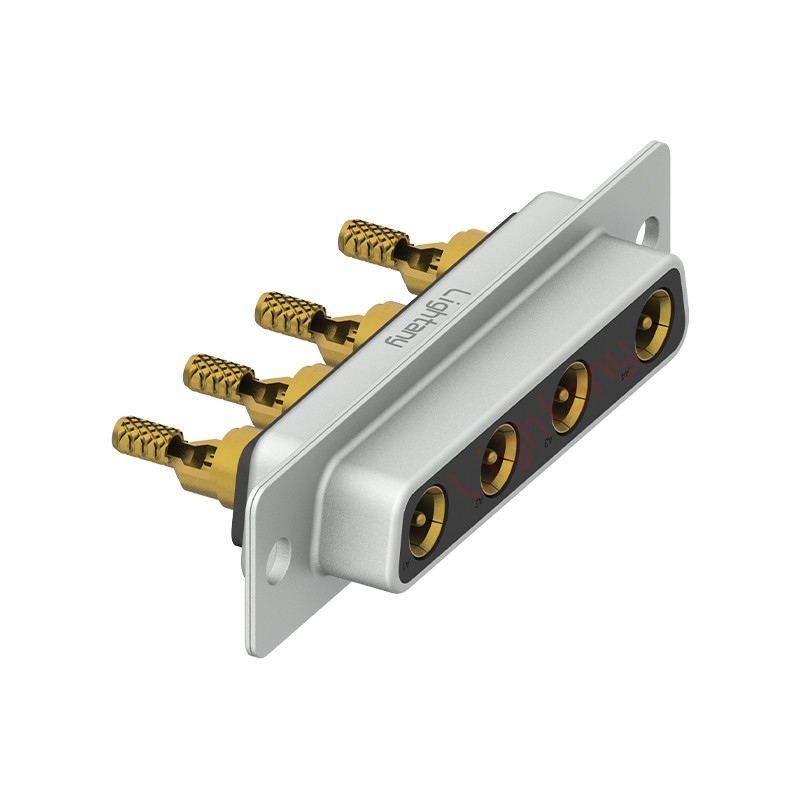 4W4母焊線式/光孔/射頻同軸75歐姆