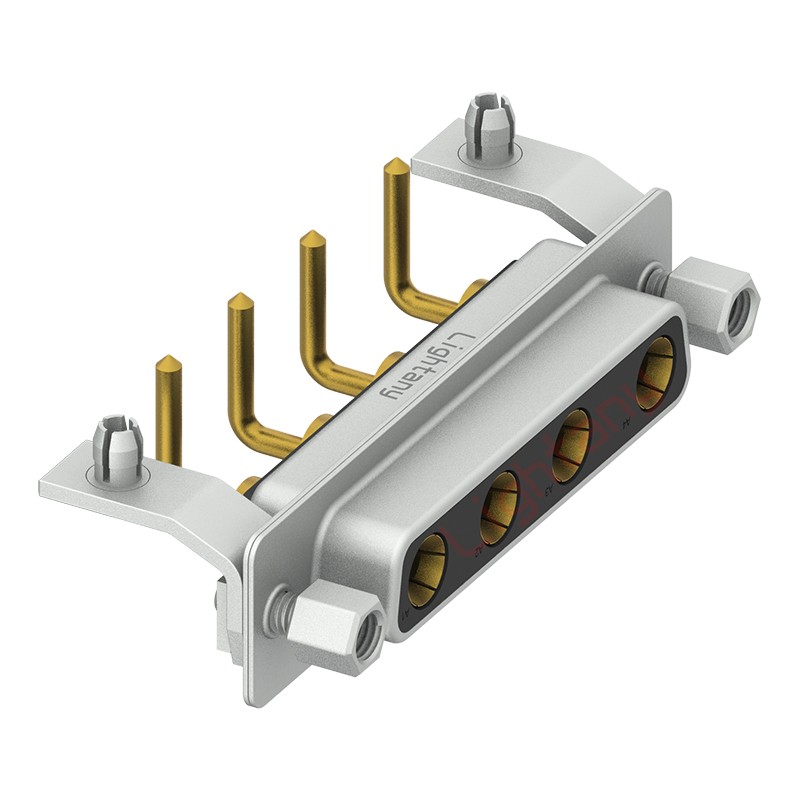 4W4母PCB彎插板/鉚支架10.8/大電流10A