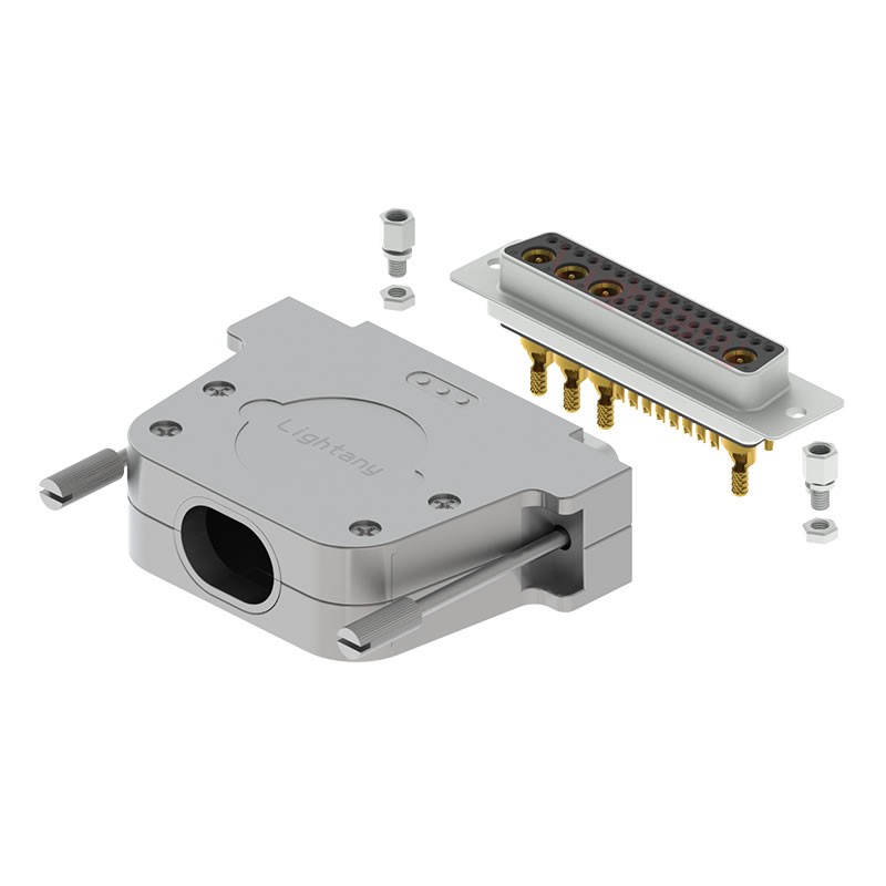 36W4母焊線(xiàn)式75歐姆+50P金屬外殼2808直出線(xiàn)13~19mm